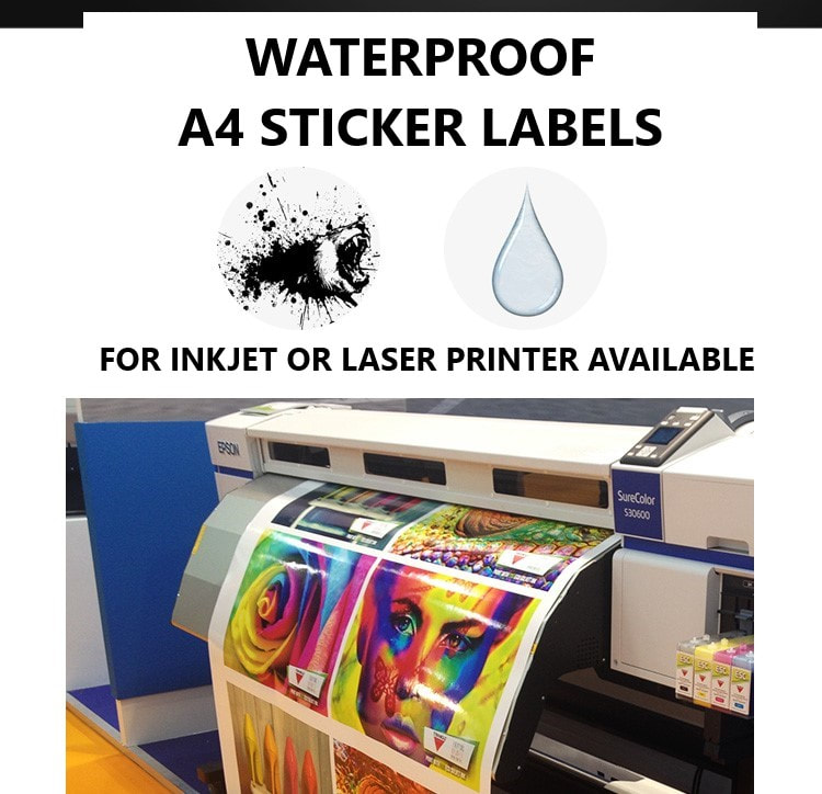 How to Make Waterproof Stickers - Laser Inkjet Labels